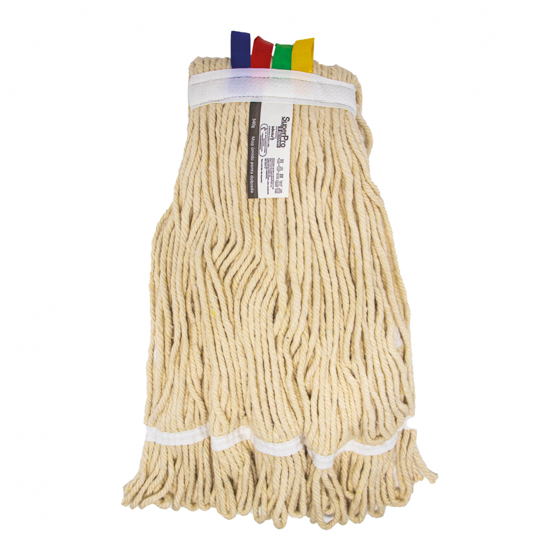 MOP UMIDO P DOBRADA 340 G PAVIO SP 9111P