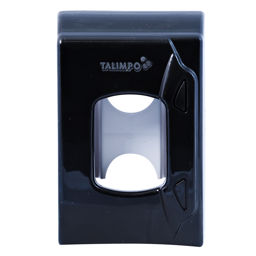 DISPENSER DE SAQUINHO PARA DESCARTE DE ABSORVENTE BLACK LIAM 300BB