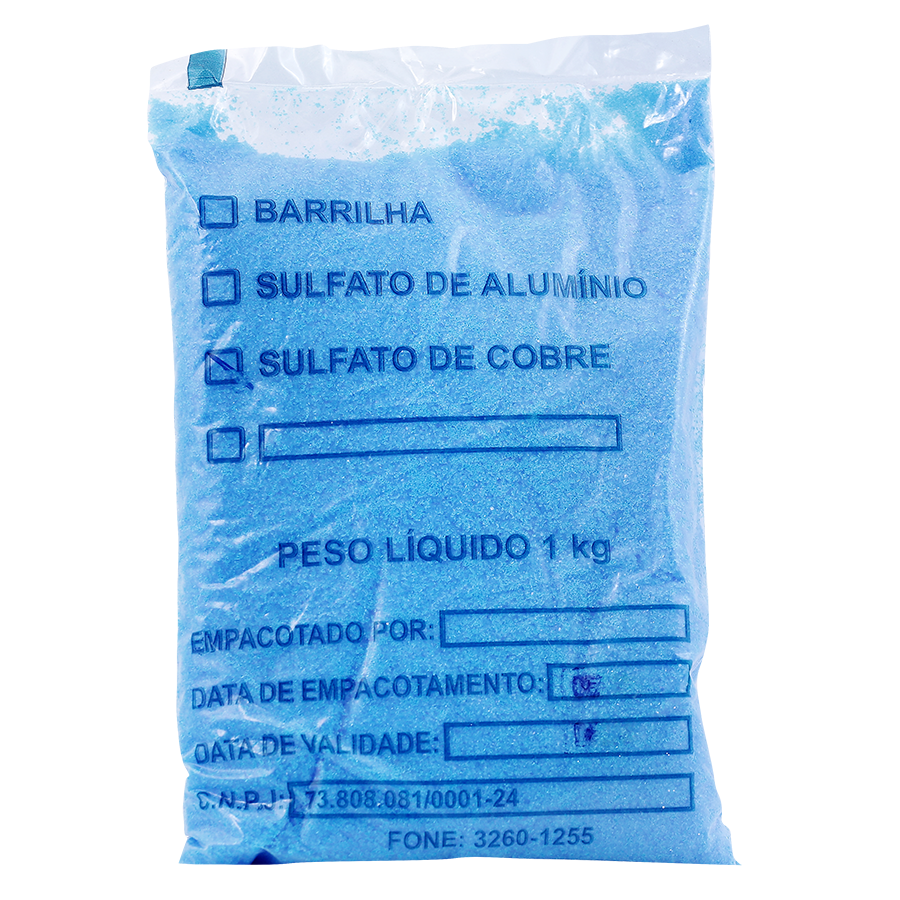 SULFATO DE COBRE (AZUL) 1 KG