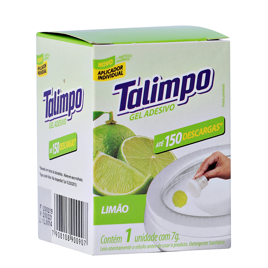 TALIMPO GEL ADESIVO LIMÃO 7 GR