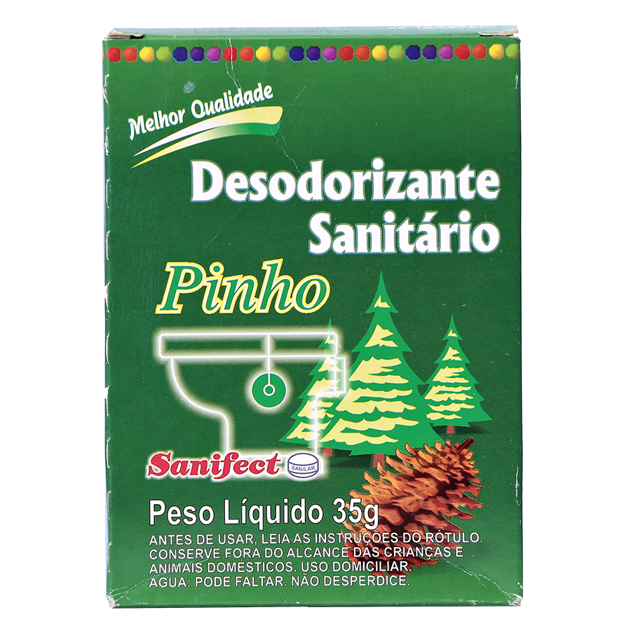 PASTILHA SANIFECT PINHO 35G SANILAR