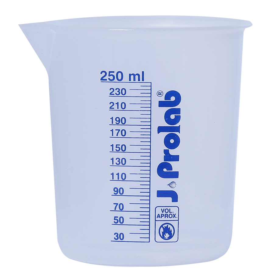 COPO DE BECKER CAP 250 ML GRADUADO
