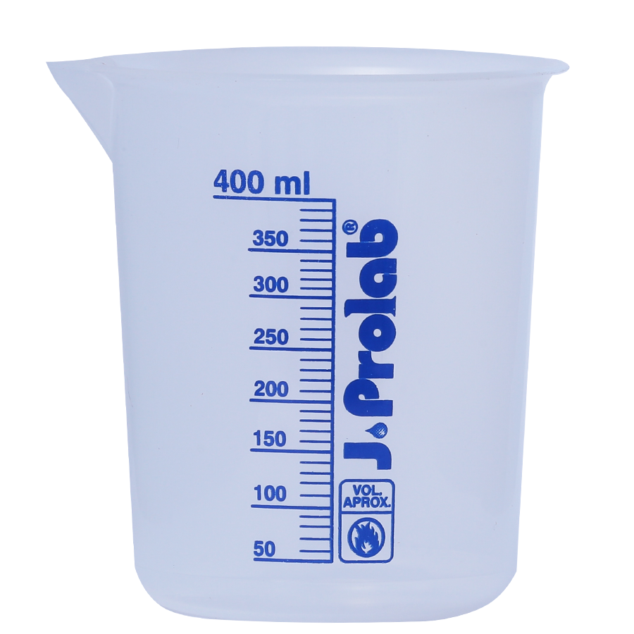 COPO DE BECKER CAP 400 ML GRADUADO