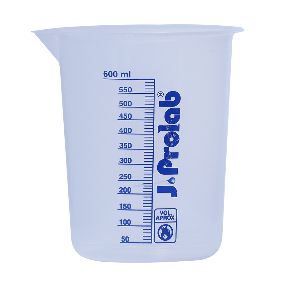 COPO DE BECKER CAP 600 ML GRADUADO
