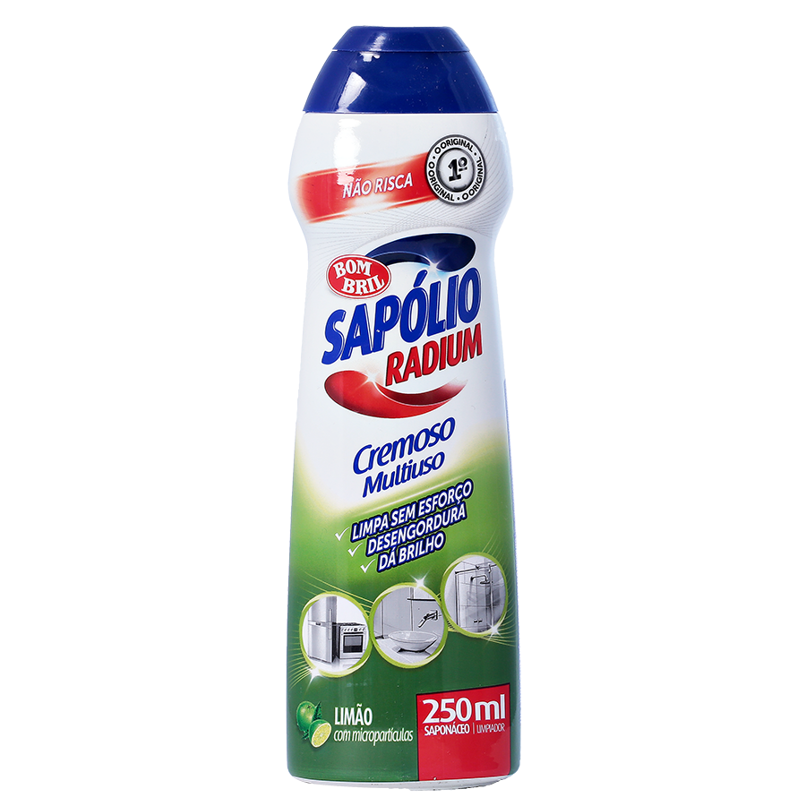 SAPOLEO RADIUM CREMOSO LIMÃO 250 ML