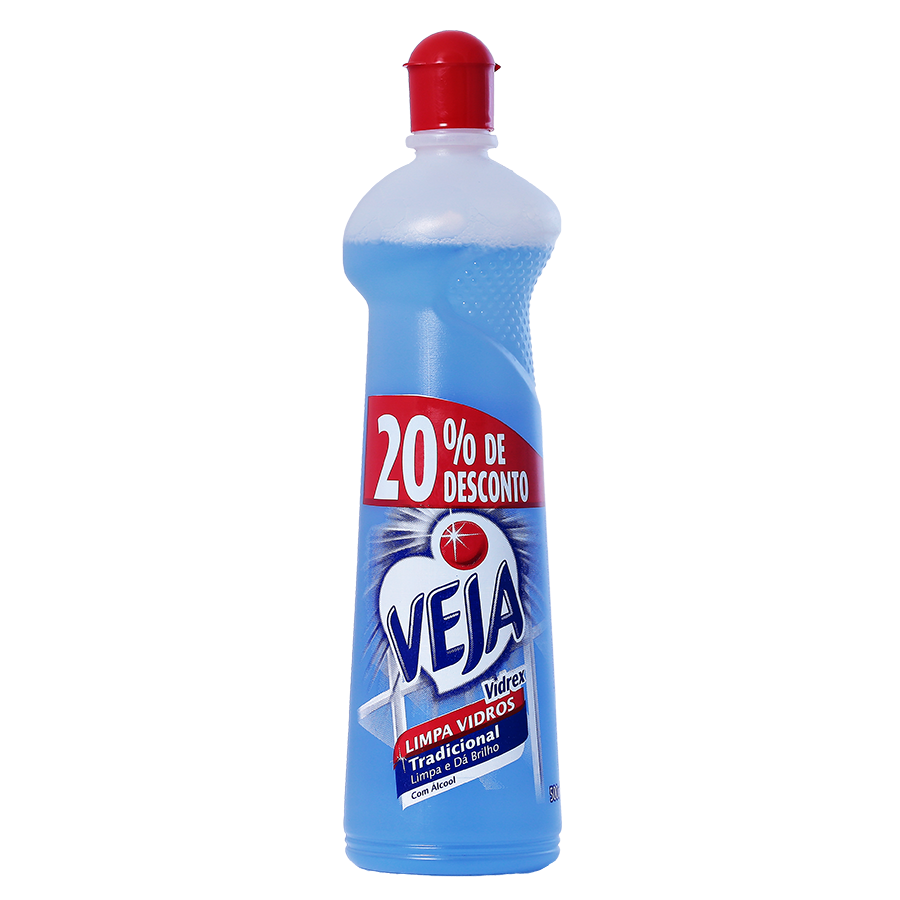 VEJA VIDREX COM ALCOOL 500 ML