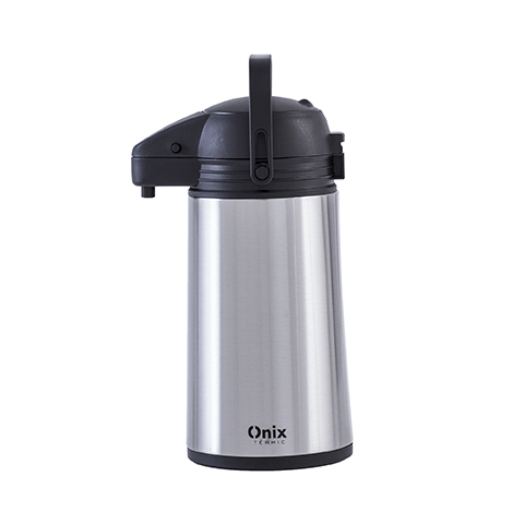 GARRAFA DE CAFÉ INOX COM BOMBA 1 LITRO 1254