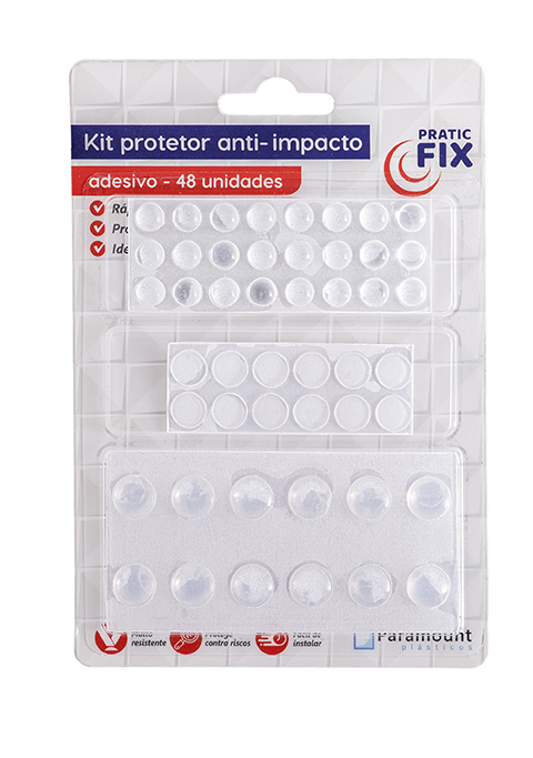 KIT PROTETOR ANTI-IMPACTO COM 48 UNIDADES 1342