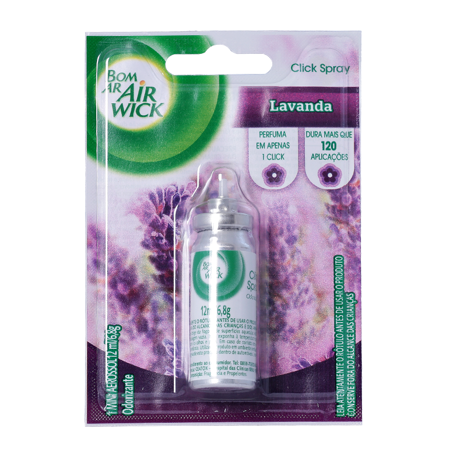 BOM AR SPRAY LAVANDA REFIL 12 ML