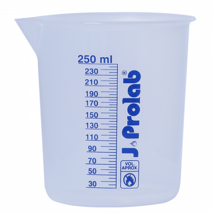 COPO DE BECKER CAP 250 ML GRADUADO