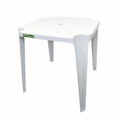 MESA PLASTICA BRANCA FORPLAST