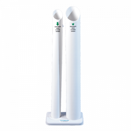 DISPENSER DESCARTAVEL PARA COPO DE ÁGUA E CAFÉ - COR BRANCO