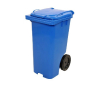 COLETOR DE LIXO AZUL 240 LTS BRALIMPIA
